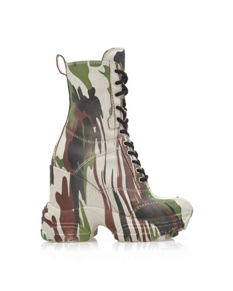 miu miu boots camo|miu moto boots.